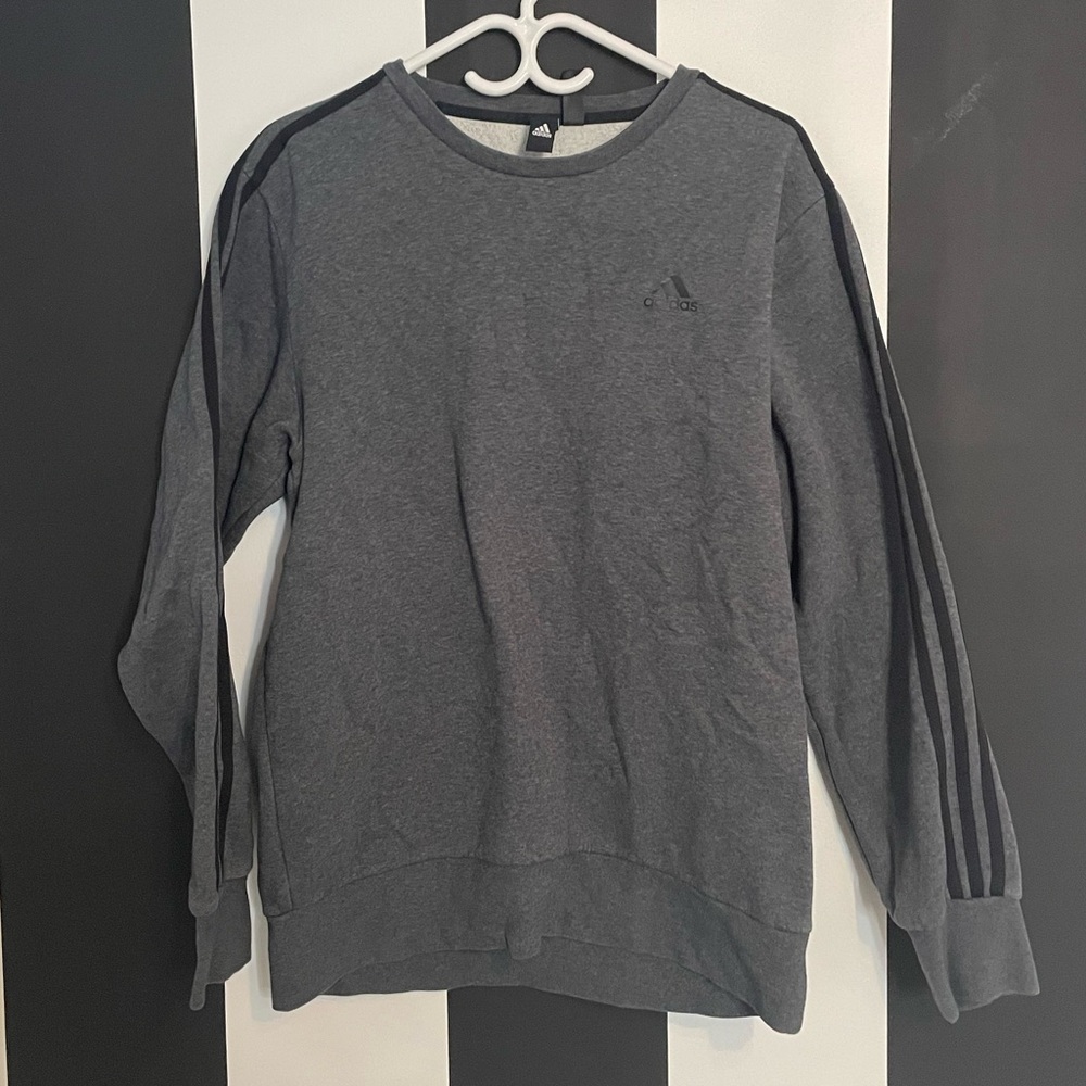 Adidas Grey Cewneck Sweater